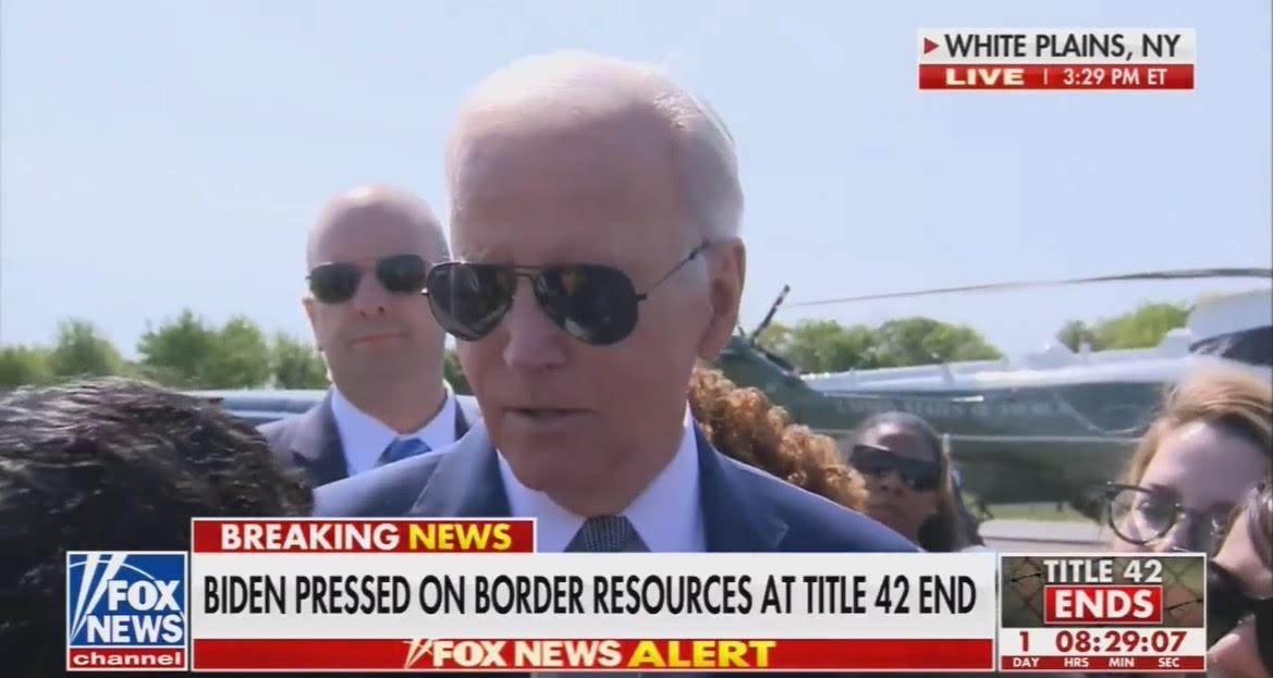 Not One ‘Journalist’ Asks Joe Biden About Comer’s Evidence of Bribery Scheme at Airport Gaggle – But Santos Gets a Mention! (VIDEO)