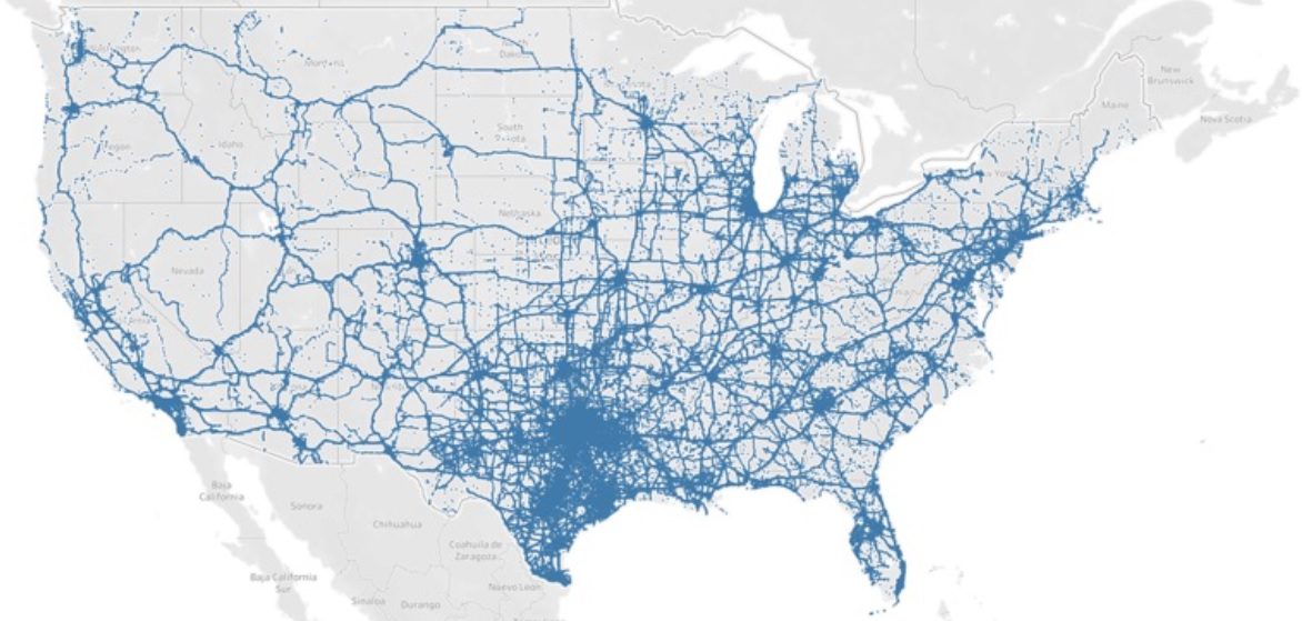 Biden’s Open Borders Invasion: Illegal Alien Tracking Map Shows Movement of the Masses of Illegals Across the US – 71% End Up in Republican Districts