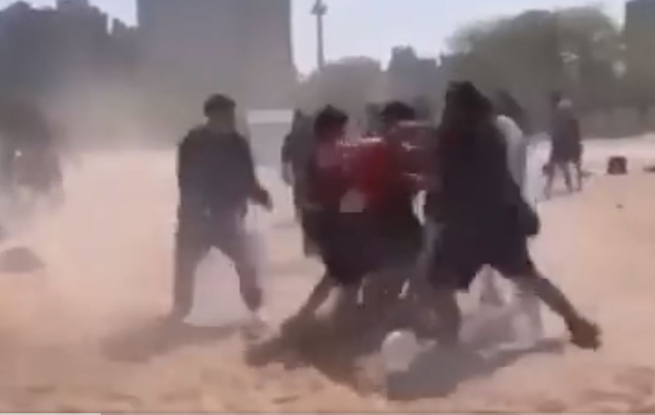 SHOTS FIRED – WILD BRAWL Breaks Out on North Avenue Beach in Chicago on First Day Beaches Are Open for the Season – Video