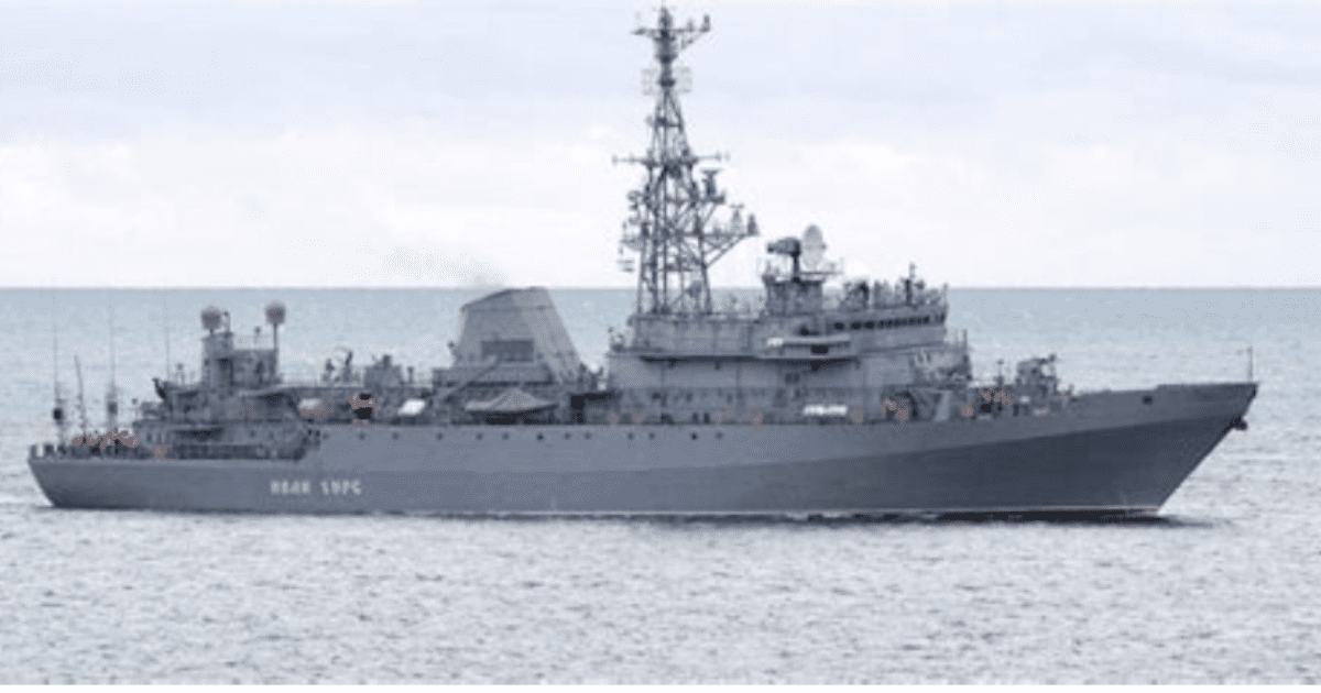 Ukraine Claim of Attack on Russian Ship, the Ivan Khurs, Debunked