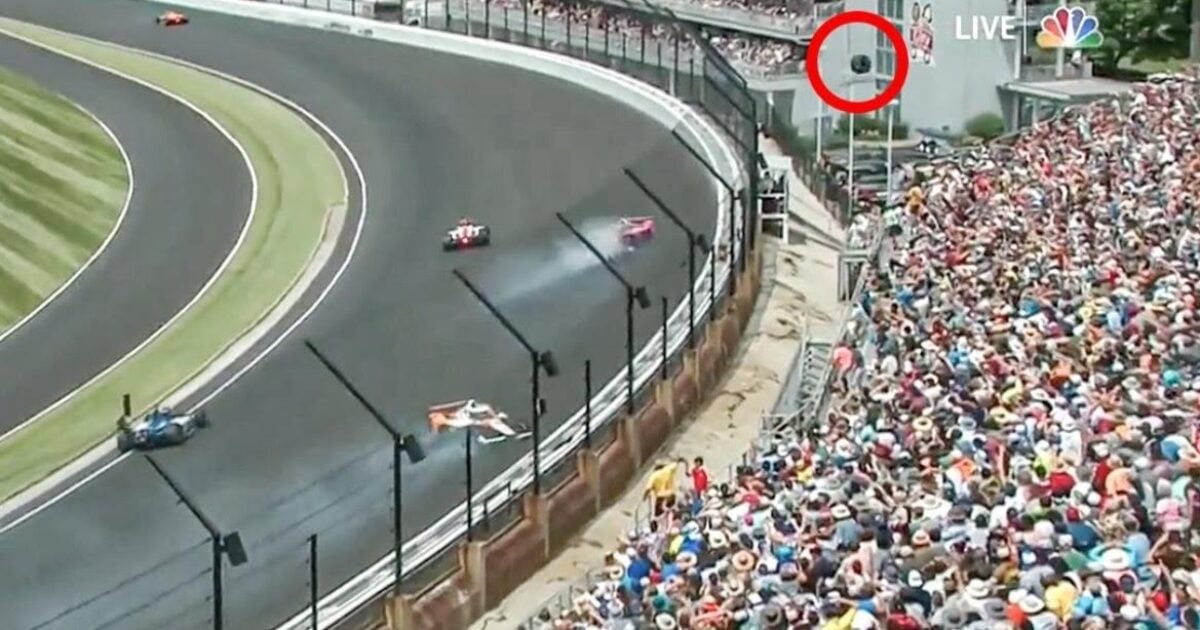 WILD VIDEO: Indy 500 Car Flips After Collision, Tire Flies Over Crowd Narrowly Missing Fans