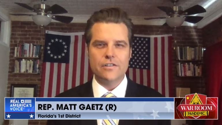 WTH? Rep. Matt Gaetz Tells Conservative Twitter Space, “I Wasn’t Particularly Aggrieved” After Stewart Rhodes Gets 18 Year Prison Sentence for Standing Outside US Capitol on Jan 6, Committing No Violence (VIDEO)
