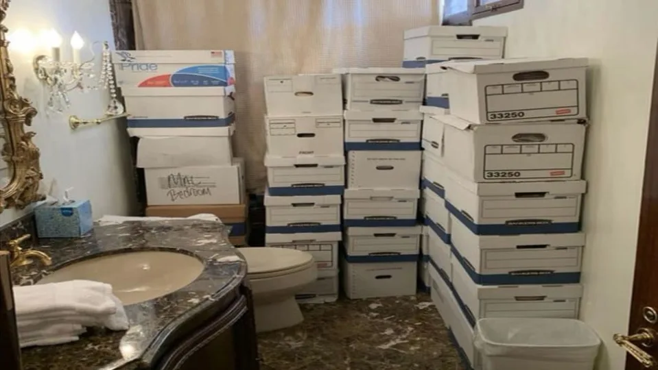 MORE GASLIGHTING: Federal Indictment Shows Boxes of Documents Stored in Mar-a-Lago Bathroom