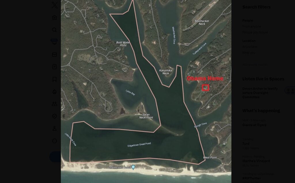 BREAKING UPDATE 43YearOld Black Man Drowns Off Obama’s Martha