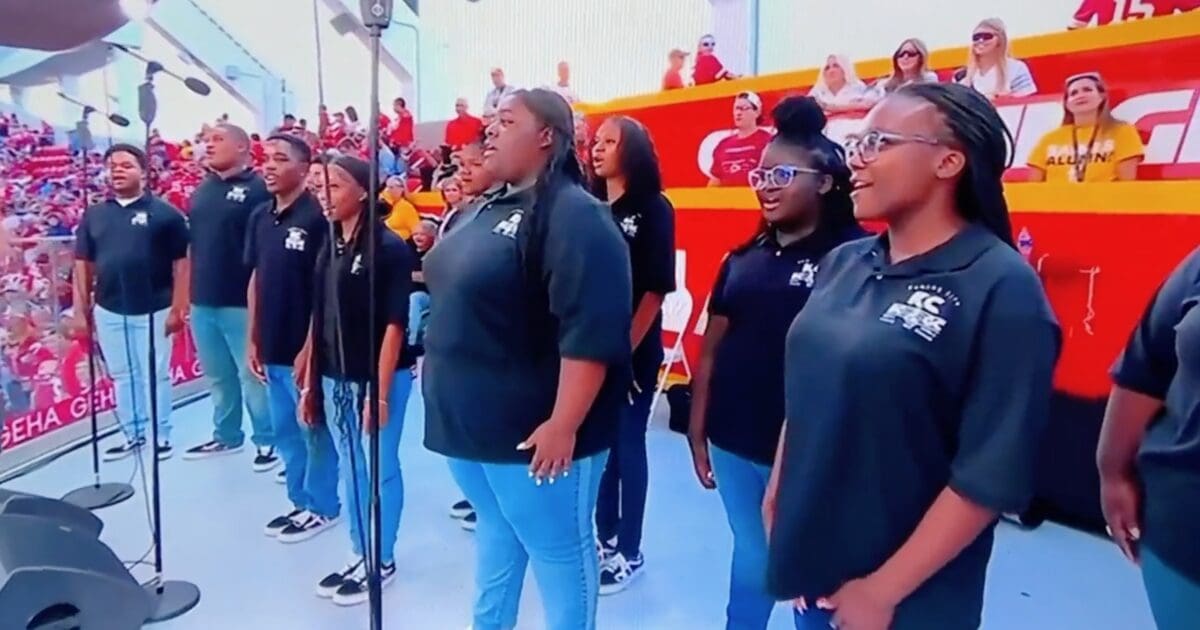 WATCH: Kansas City Chiefs Fans Rain Down Boos After the NFL Plays the "Black National Anthem" BEFORE the Real National Anthem | The Gateway Pundit
