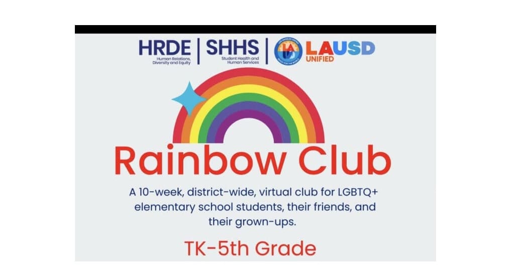 They're Sexualizing Children: LA School District Launches Virtual Gay Club for Kindergarten Through Age 11 Students | The Gateway Pundit