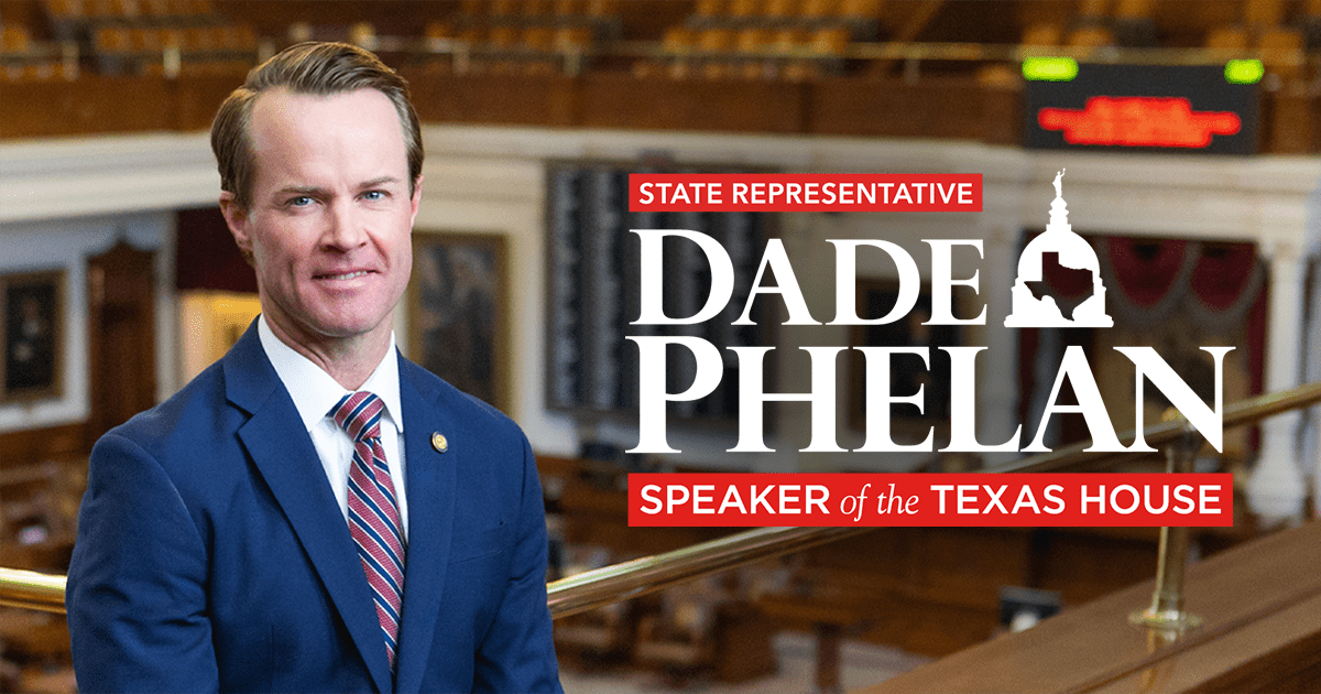 Texas State Rep. Calls for House Speaker Dade Phelan to "Step Down" After Acquittal of AG Ken Paxton on All Articles of Impeachment | The Gateway Pundit