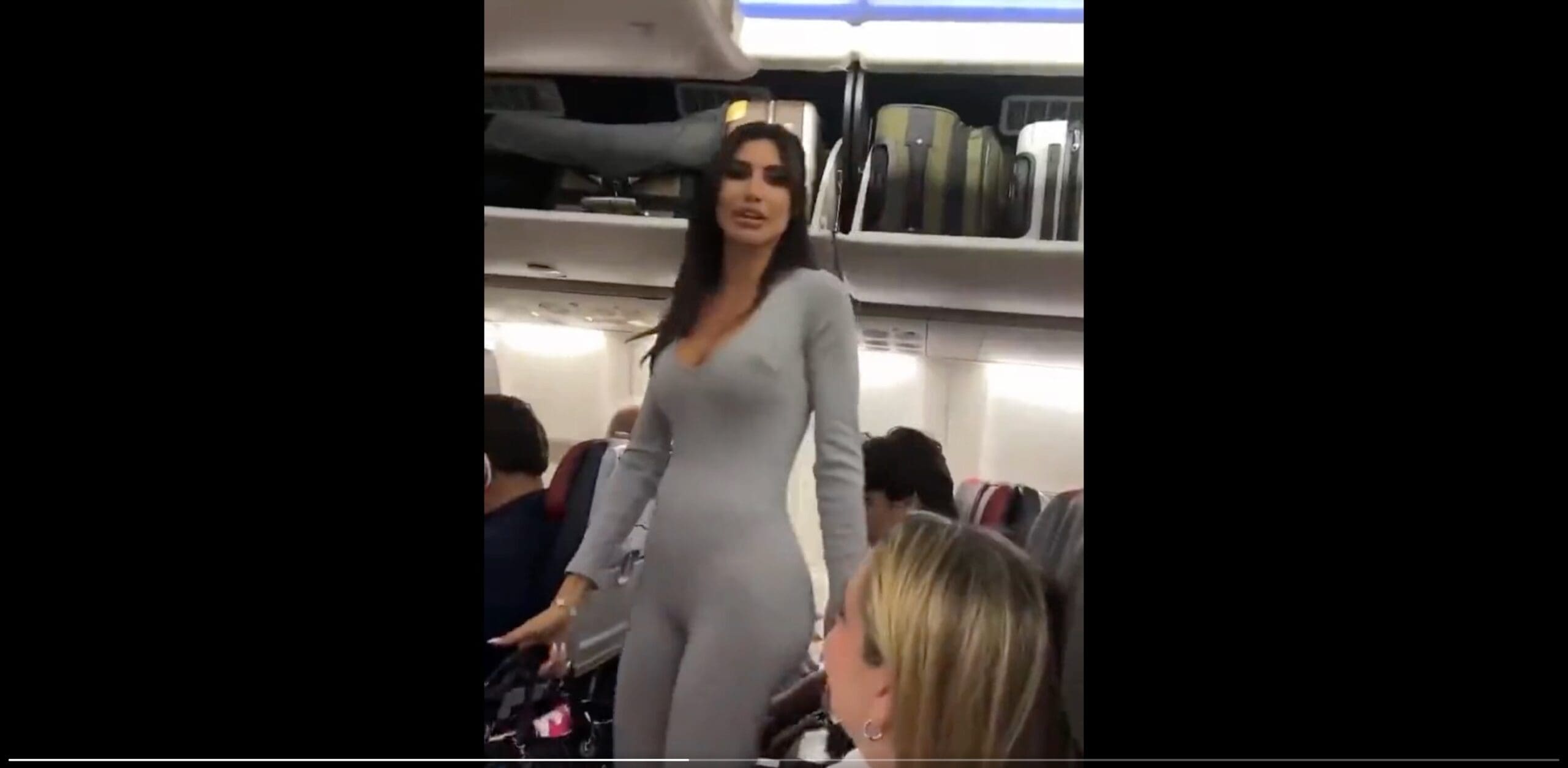 "I'm Instagram Famous, You F***ing Bum" - Entitled "Influencer" Suffers Meltdown Following Argument with Fellow Passenger and is Kicked Off Plane (VIDEO) | The Gateway Pundit