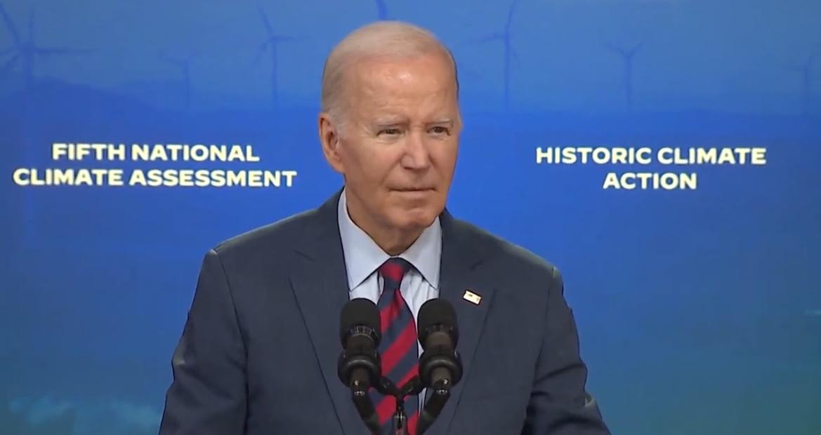 Joe Biden as World Teeters on WWIII: Climate Change is the "Ultimate Threat to Humanity" (VIDEO) | The Gateway Pundit