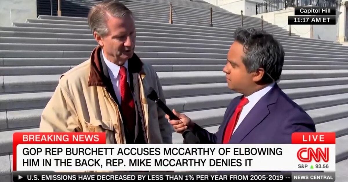 BREAKING: Rep. Tim Burchett Accuses Former Speaker McCarthy of Violently Sucker-Punching Him: "Clean Shot to the Kidneys" (VIDEO) | The Gateway Pundit