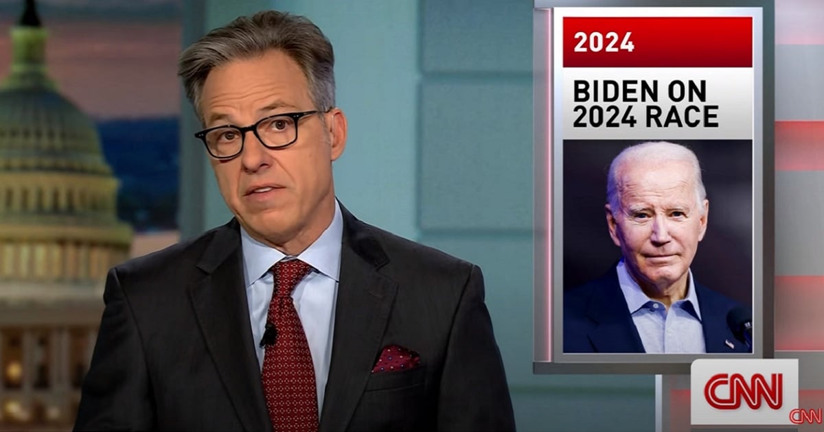 CNN's Jake Tapper Surprised by Biden's 'Stunning Admission' About His 2024 Campaign | The Gateway Pundit