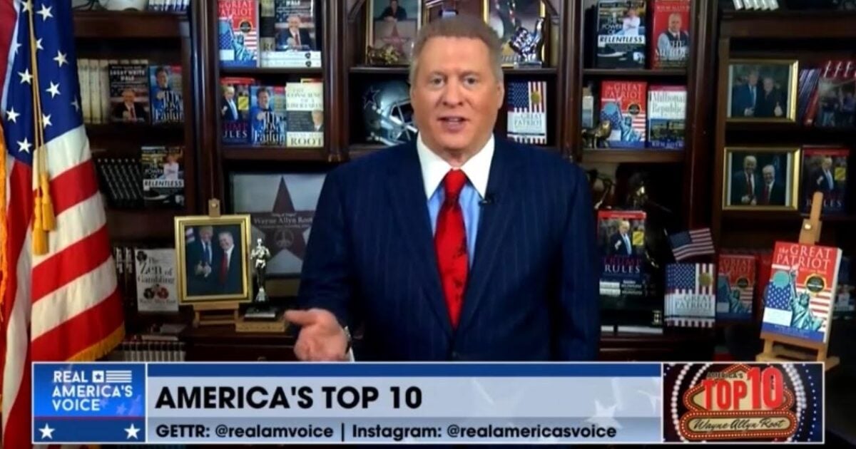 “America’s Top Ten Countdown" with Wayne Allyn Root - Watch Wayne Interview President Trump on Real America's Voice TV Network (VIDEO) | The Gateway Pundit