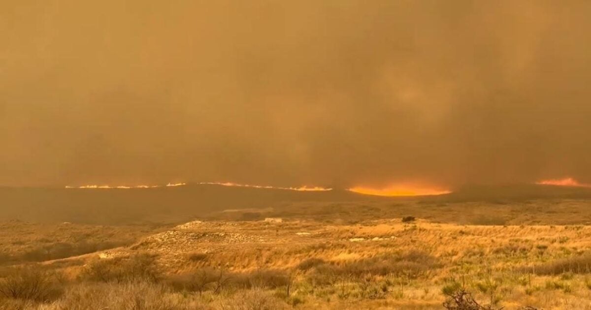 Deadly Texas Wildfires Scorch Over 1 Million Acres - Largest Fire in ...